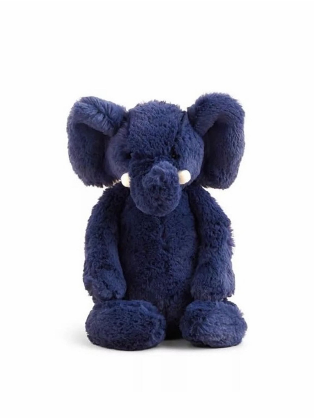 Jellycat Navy Blue Plush Elephant Stuffed Animal
